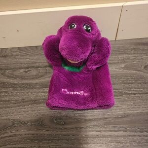 Vintage Barney Hand Puppet